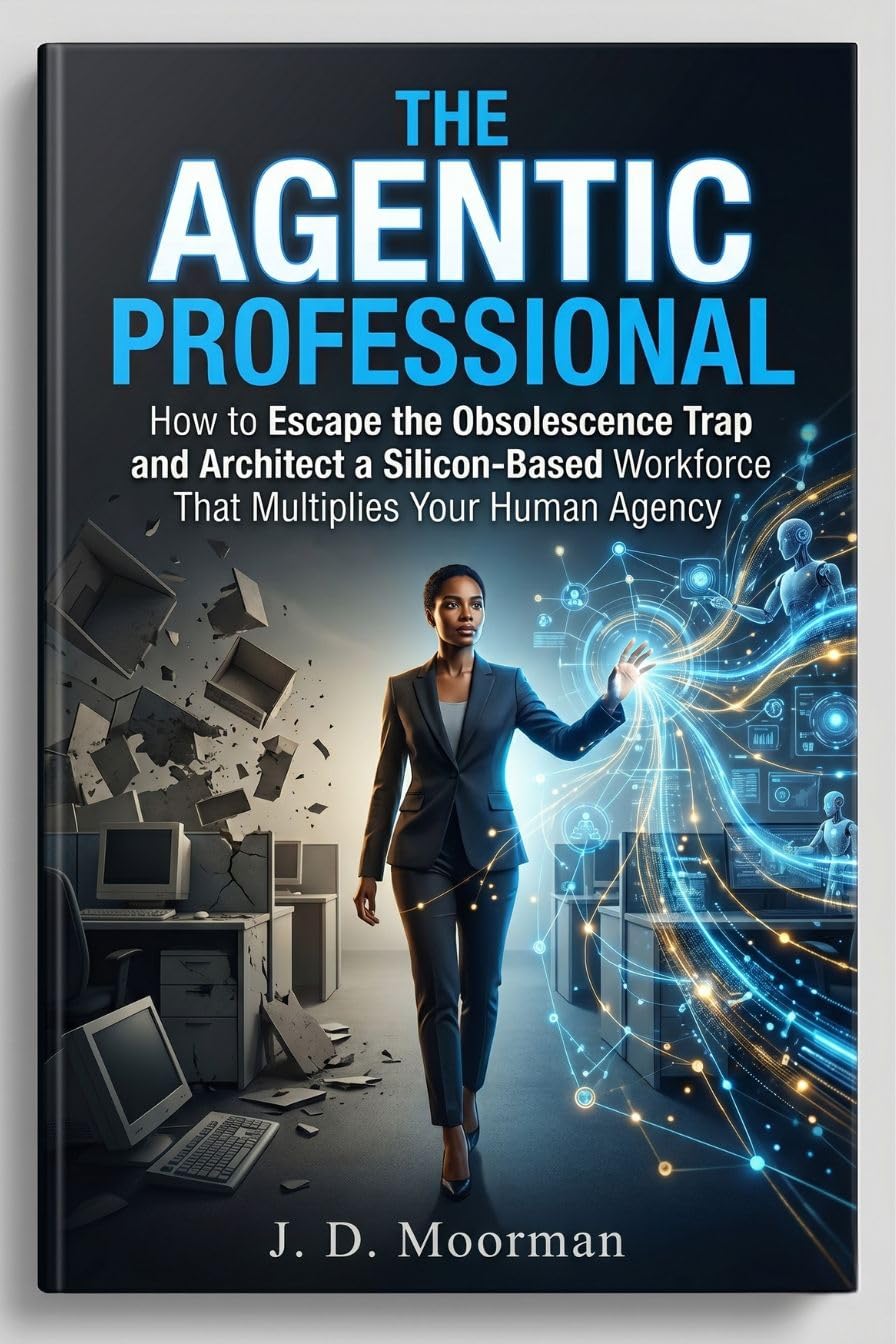 The Agentic Professional: How to Escape the Obsolescence Trap and Architect a Silicon-Based Workforce That Multiplies Your Human Agency