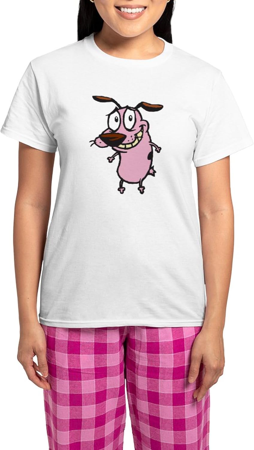 CafePress Courage Pajamas Women's Novelty Cotton Pajama Set, Comfortable PJ Sleepwear