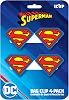 ICUP Superman Bag Clip (4 Pack) - Officially Licensed DC Comics Merchandise & Collectibles