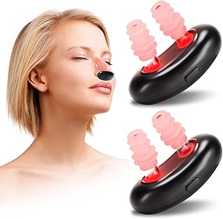 Colds Red Light Nasal Therapy Device, Red Light Nasal Therapy Instrument Red Light Nasal Therapy for Nose, Nasal Soothing Device (2PCS-XL)