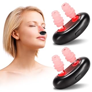 Colds Red Light Nasal Therapy Device, Red Light Nasal Therapy Instrument Red Light Nasal Therapy for Nose, Nasal Soothing Device (2PCS-XL) - Amazon product rated Grade A