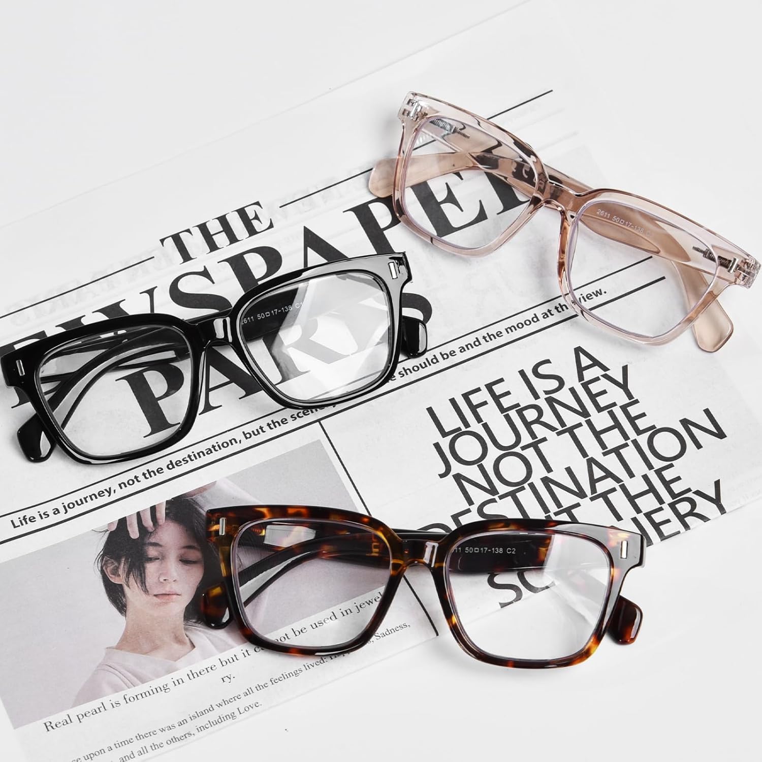 Progressive Multifocal Reading Glasses for Women Men, Anti Glare/Eyestrain Blue Light Multifocus Computer Readers - Image 7