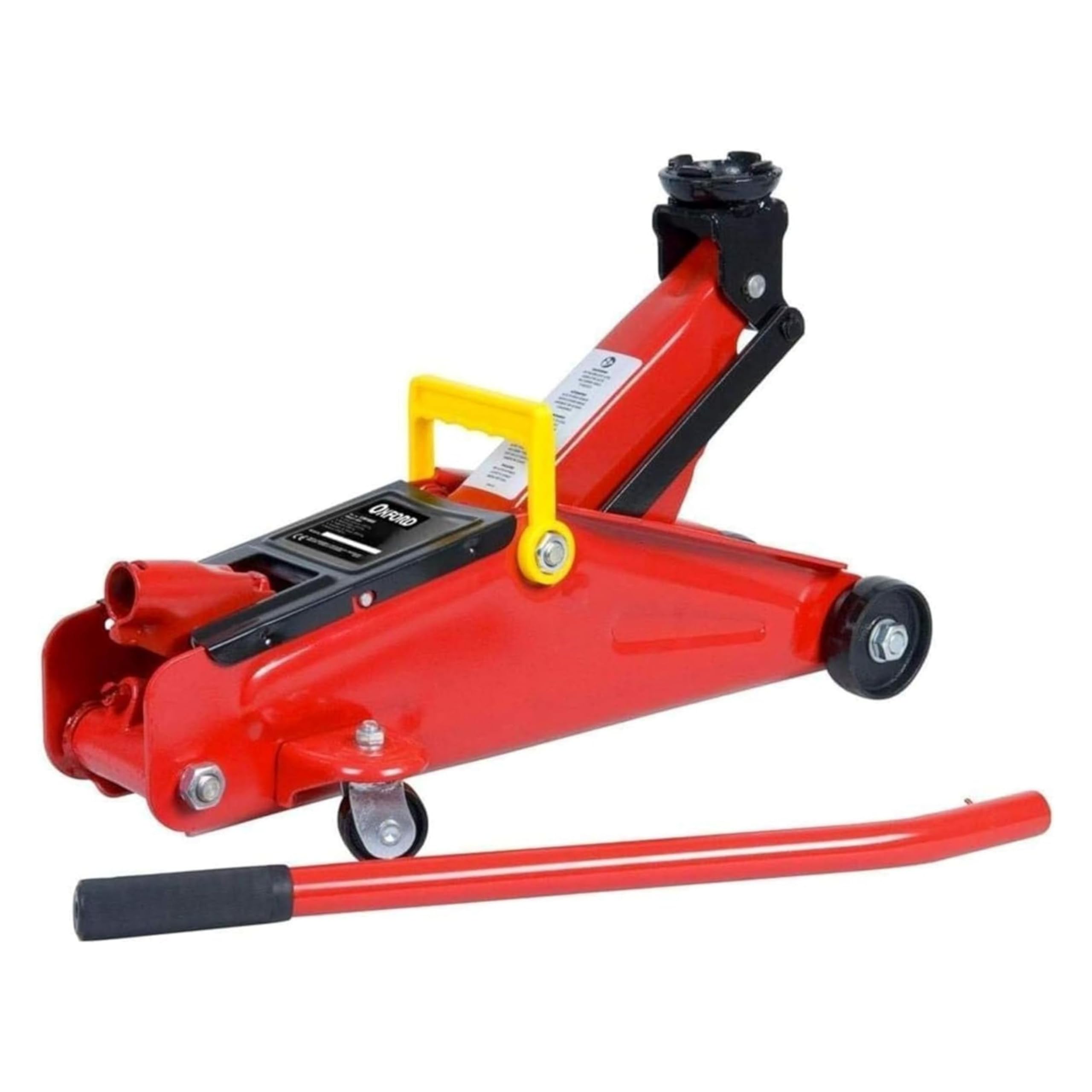YASTA Cric Idraulico 2T - Sollevatore Auto per Utilitarie Berline -Altezza Sollevamento Min 140 mm Max 300mm - Martinetto Meccanico Officina 2 Tonnellate