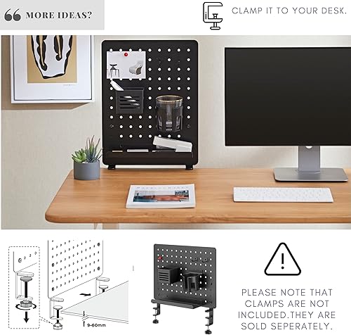 Miniatura 8 de Lovendo Organizador de escritorio con base giratoria de 360, con paquete de accesorios (con accesorios para jugadores)