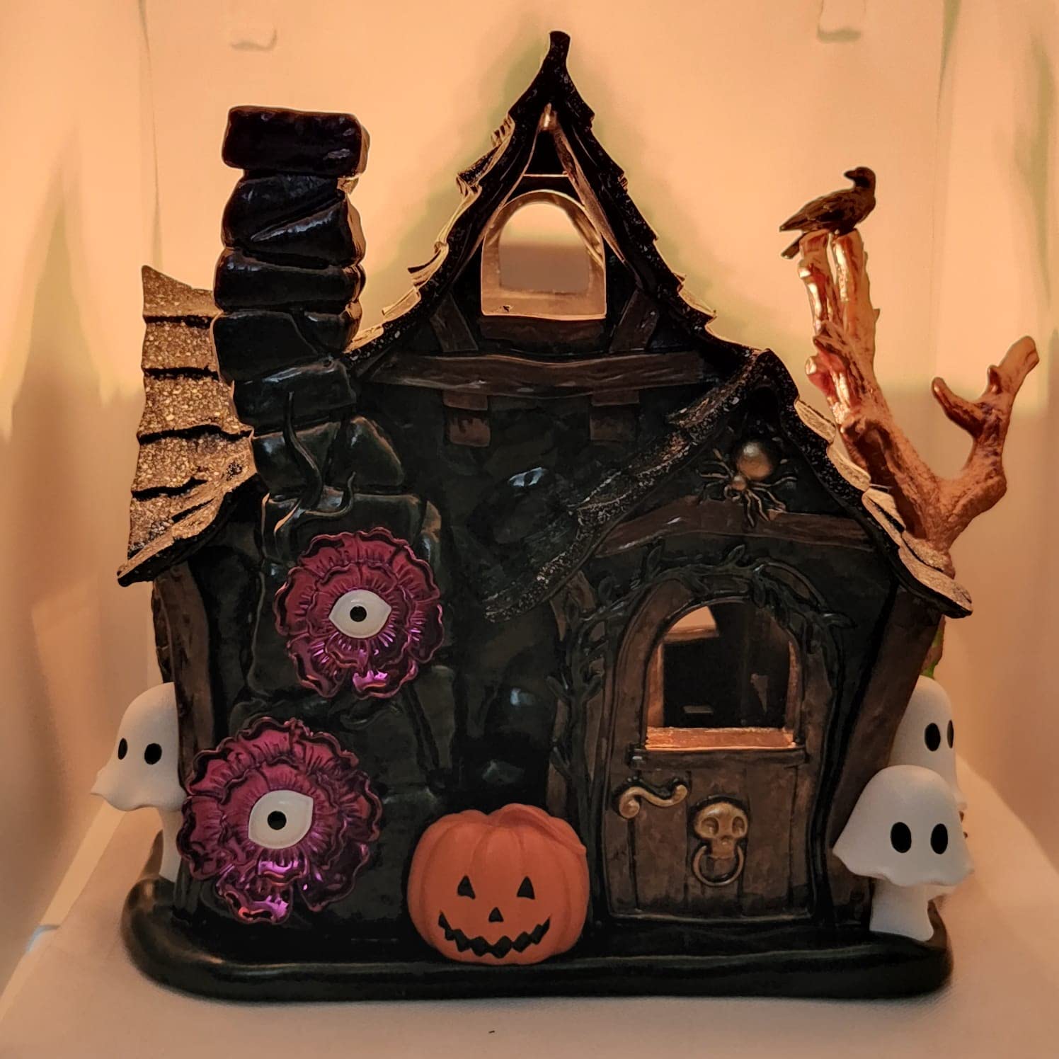 0413-305 WHITEBARN キャンドルホルダー　ハロウィン Amazon.com: Halloween Candle Holder Compatible with Bath & Body
