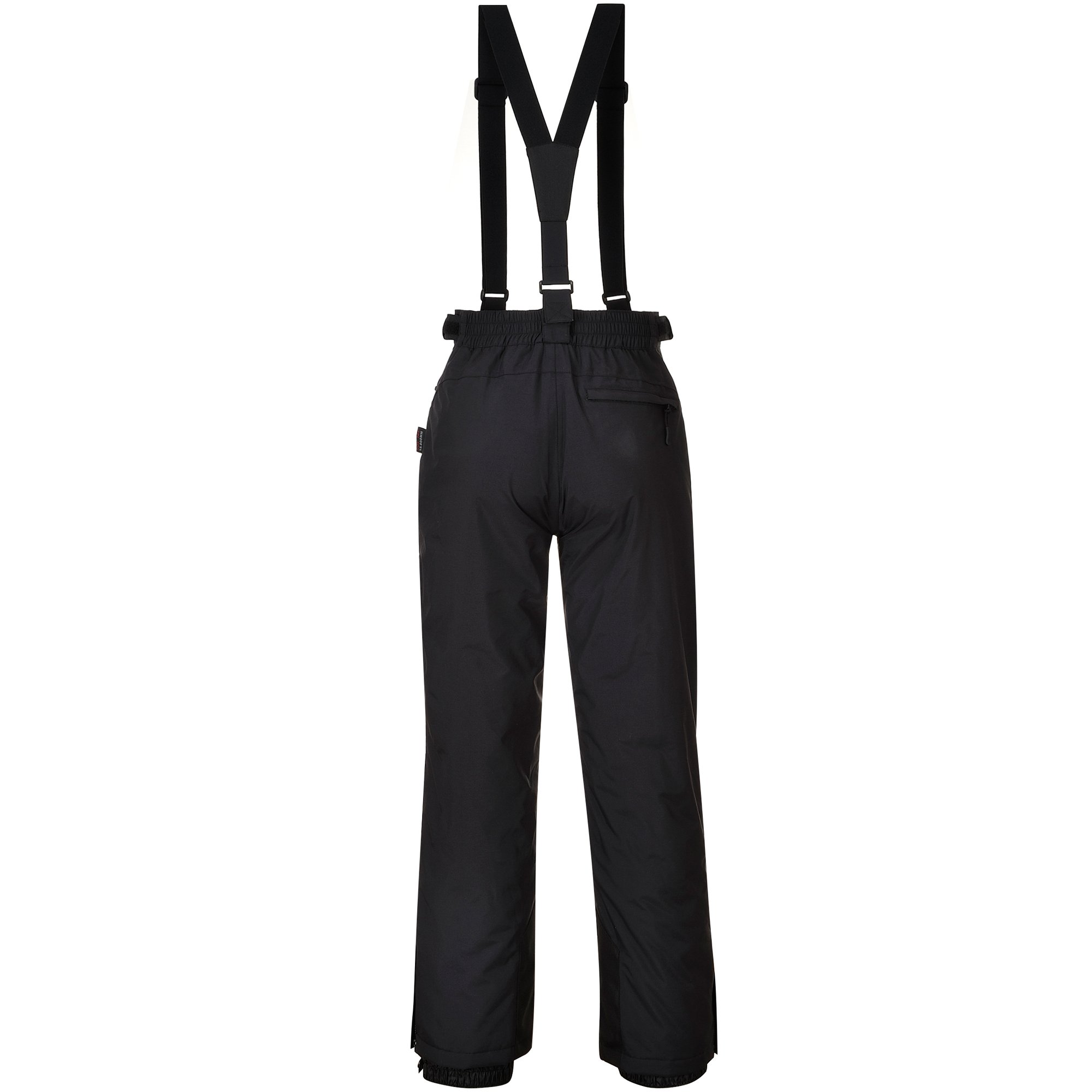 Cox Swain Herren Ski-/Snowboardhose Zermatt 2 - mit RECCO Lawinenreflektor - 15.000mm Wassersäule!, Colour: Black, Size: M