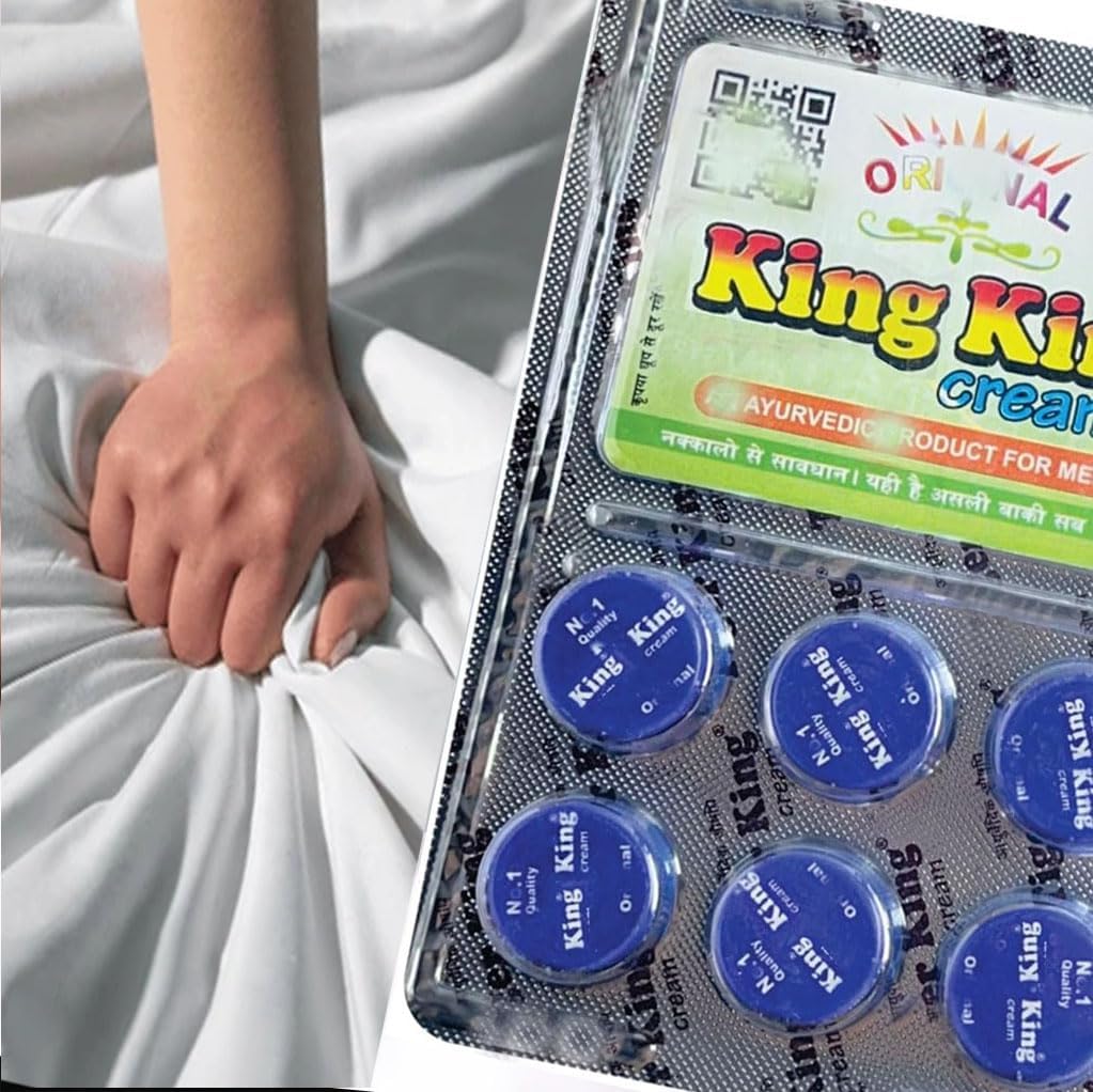 (Pack Of 6) 100% Orignal No.111 Qualty Tigr Kng Cream For Only Men (9Gm) (Blue, Extra Powr) (Blue, 06)