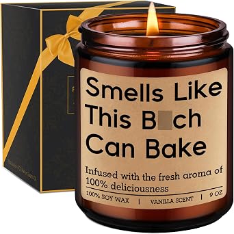 GSPY Candle, Gifts for Bakers, Baking Gifts for Women, Men - Funny Christmas Bake Presents for Baking Lovers, Bread Bakers, Pastry Chef - Sourdough, Birthday Ideas for Friend, Culinary Student, Woman