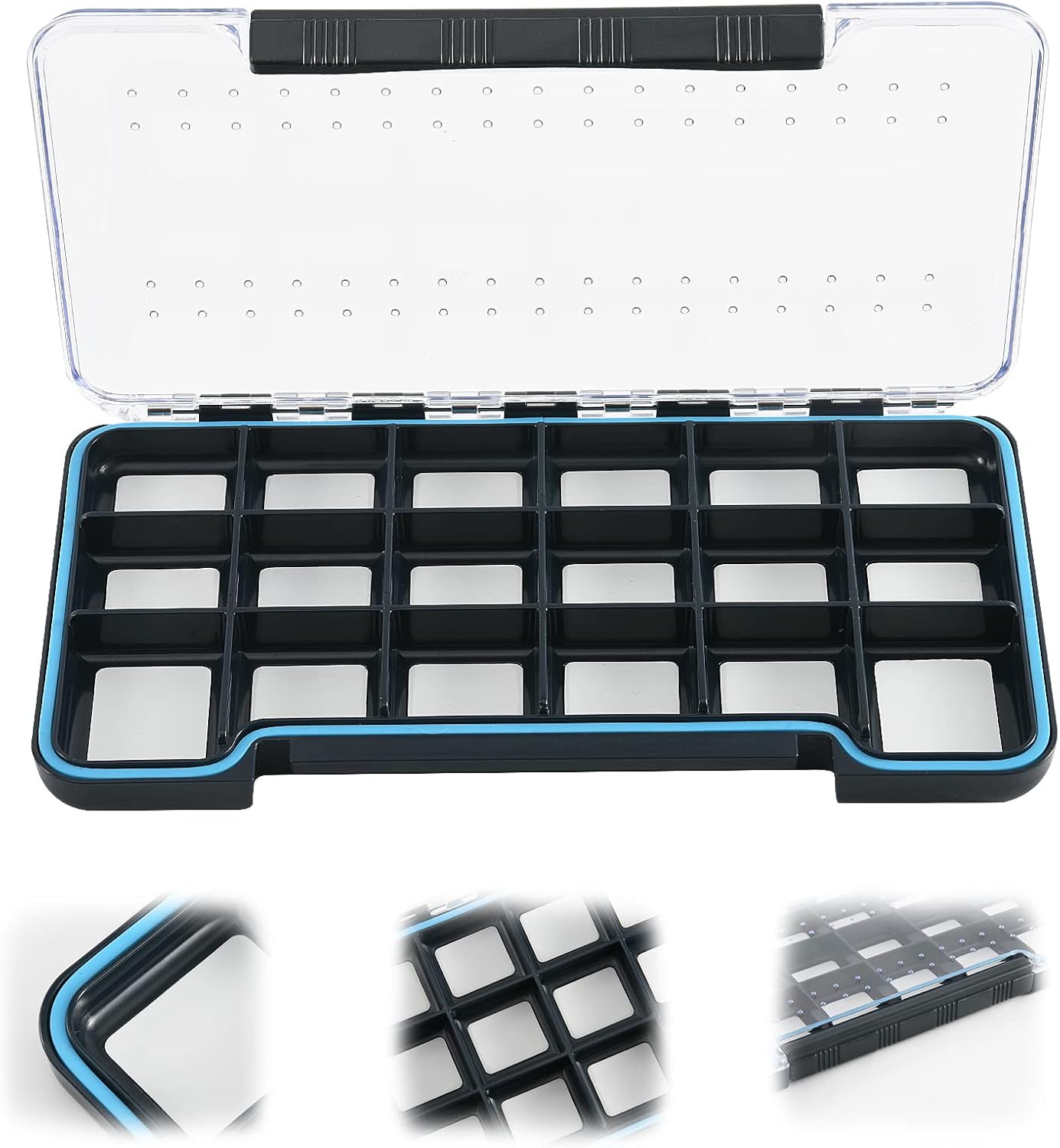 Goture Fly Fishing Box Lightweight Waterproof