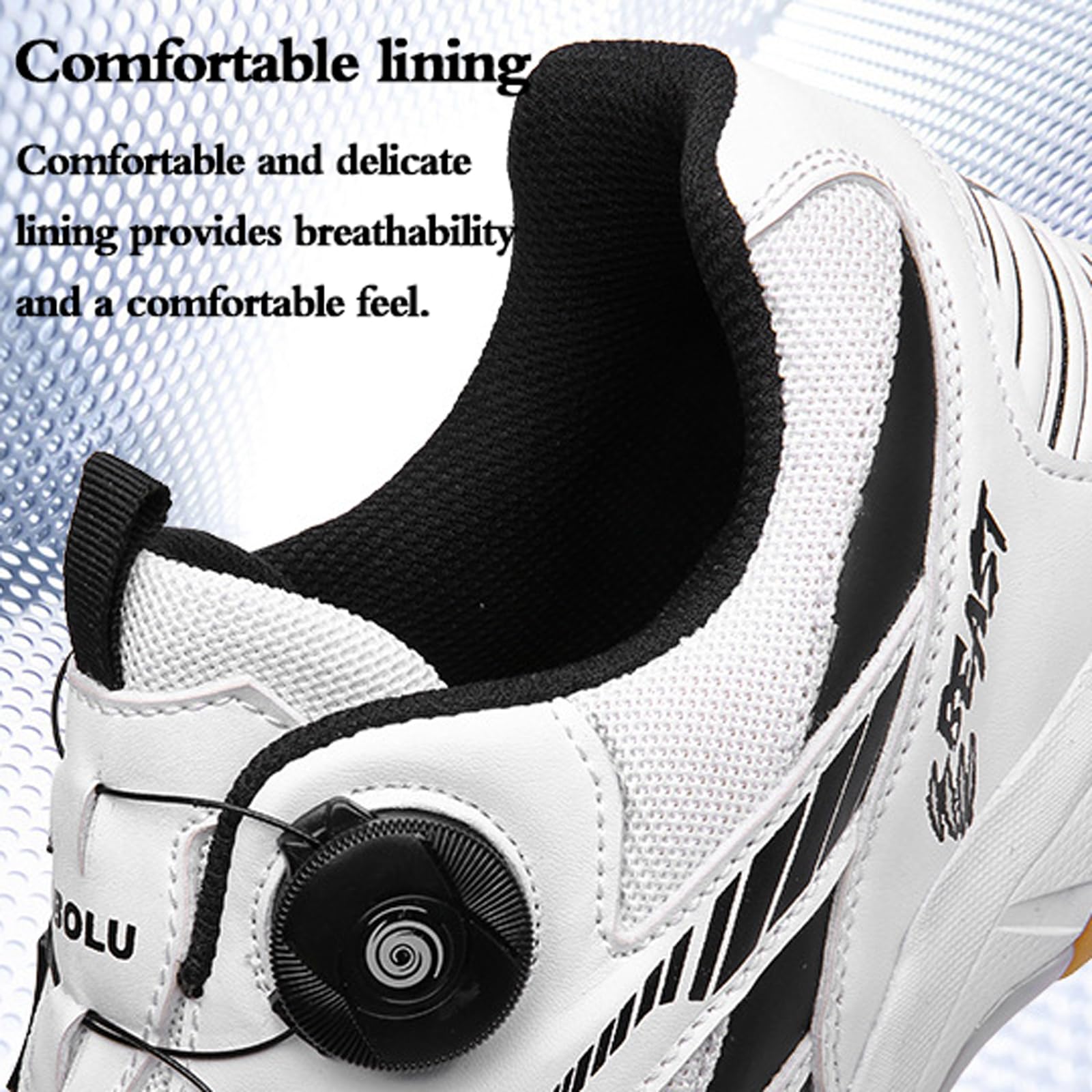 Zapatos De Bádminton,Zapatillas de Voleibol para Hombre y Mujer,Zapatillas De Tenis De Mesa,Zapatos de Squash,Antideslizantes,para Squash,Tenis de Mesa,ráquetbol y Voleibol