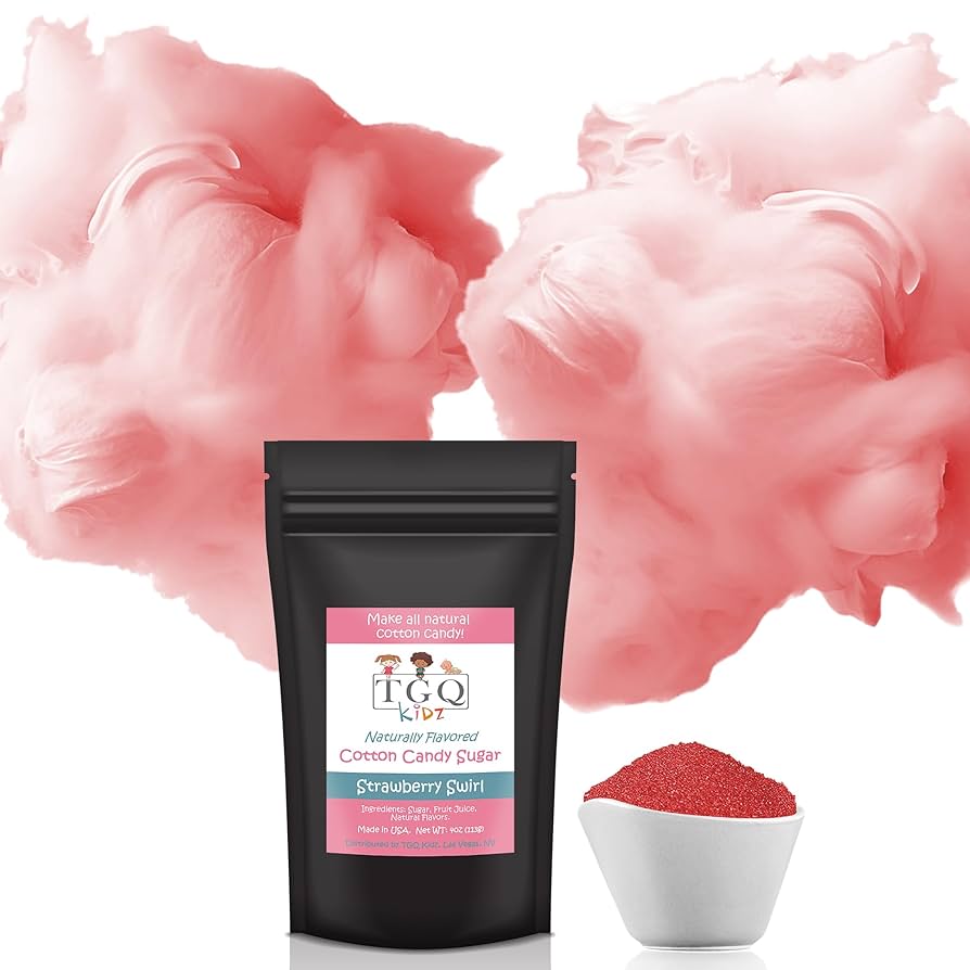 Amazon.com: Tgq Kidz Natural Cotton Candy Sugar, Kosher
