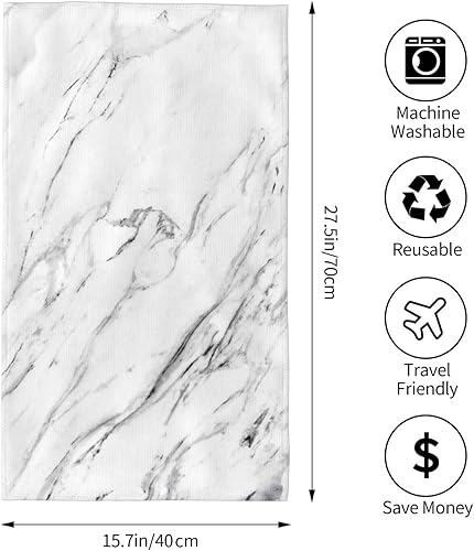 Vista 52 de Perinsto Toalla de mano de hojas de arce, toalla decorativa de hojas de otoño, multiusos para baño, cocina, gimnasio y spa, 27.5 x 15.7 pulgadas