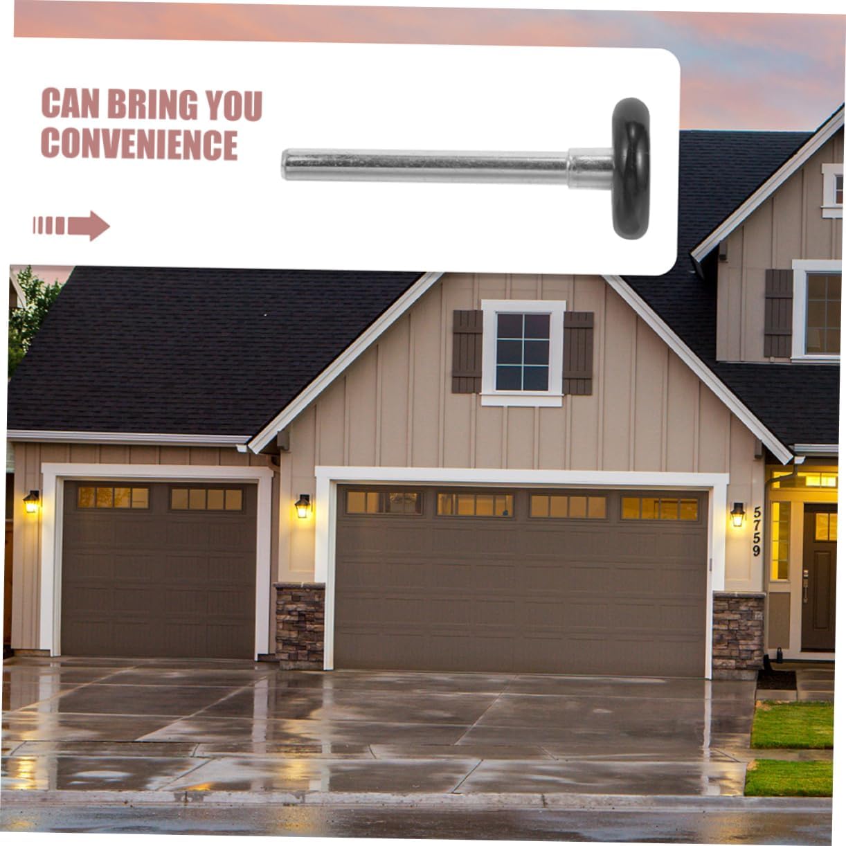 Veemoon 2Pcs Precision Nylon Garage Door Rollers with Stem Replacement Wheels for Smooth Operation Quiet Performance and Durable Design Compatible with Standard Garage Door Hardware