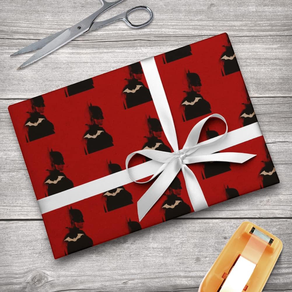 The Batman Batarang Premium Kraft Roll Gift Wrap Wrapping Paper