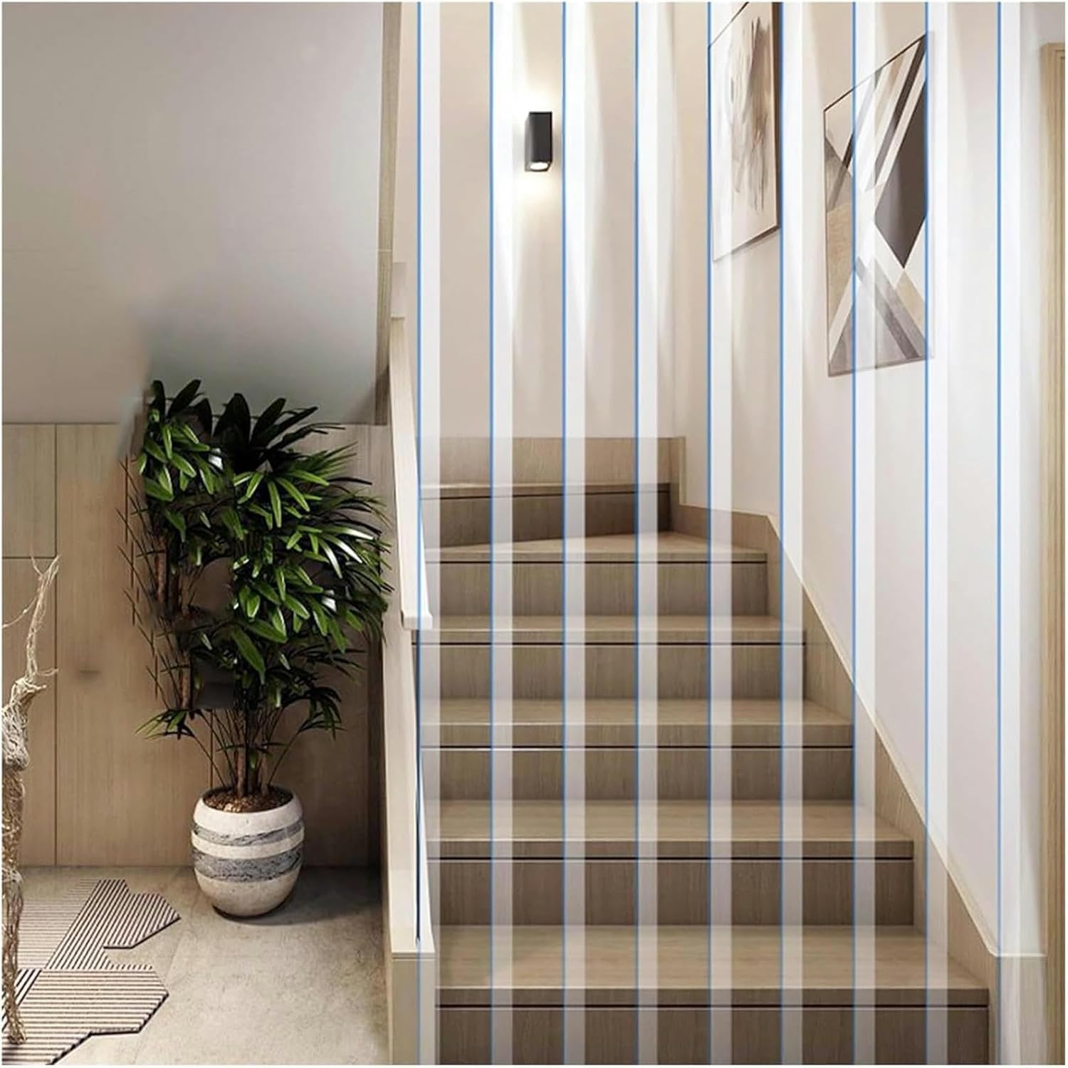 Walk in Cooler PVC Plastic Door Strip Curtain, Commercial Strip Door Curtain Partition Door Curtain Panel Warehouse Coldroom Chiller