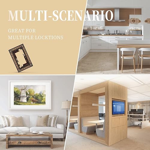 Miniatura 8 de Placa decorativa de madera rústica con estrella de Texas occidental de 1 banda, placa decorativa de pared GFCIRocker, tablero de madera rústico de