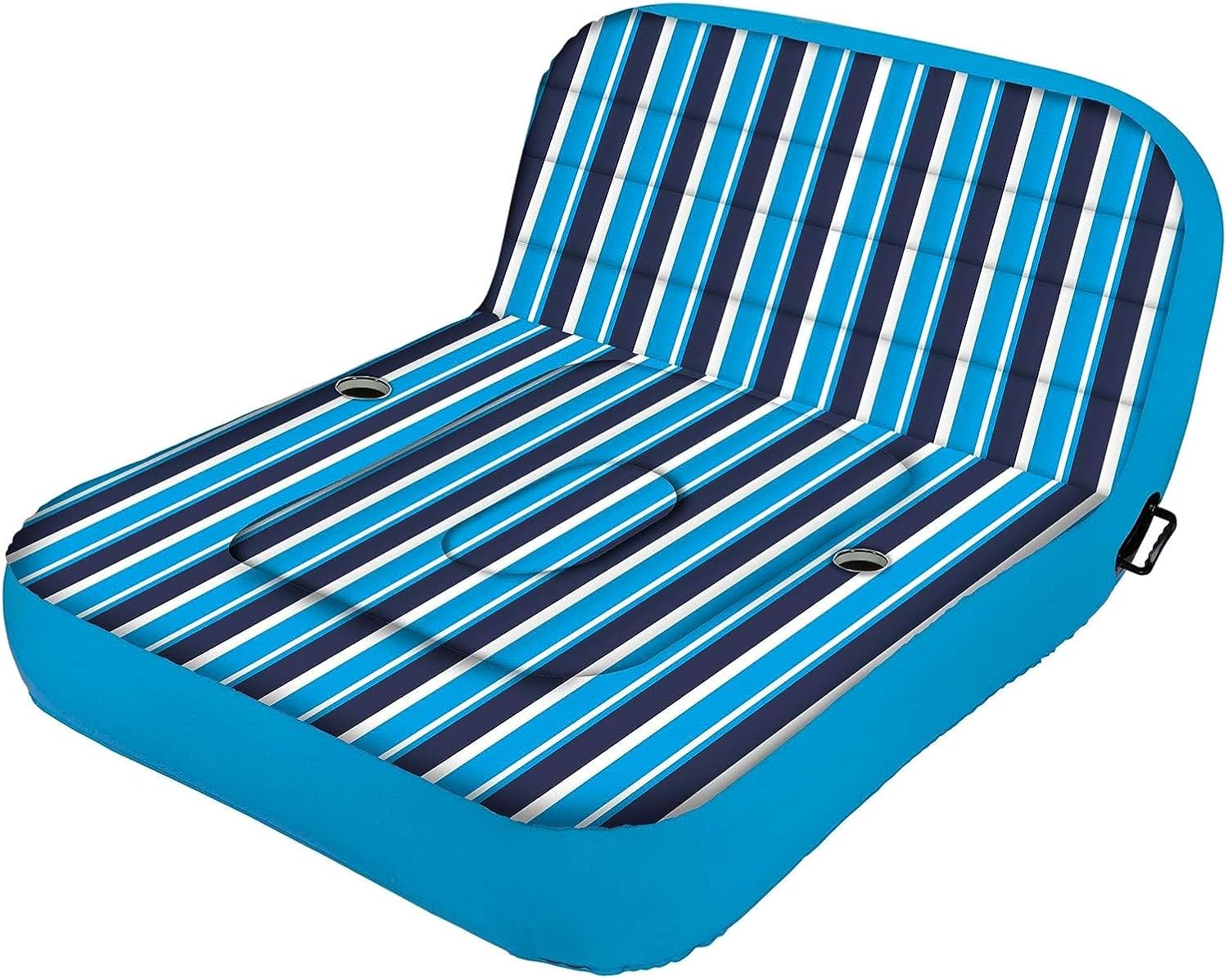 Amazon.com: 2-Person Heavy Duty Pool Float & Lake Raft, Inflatable 2 ...