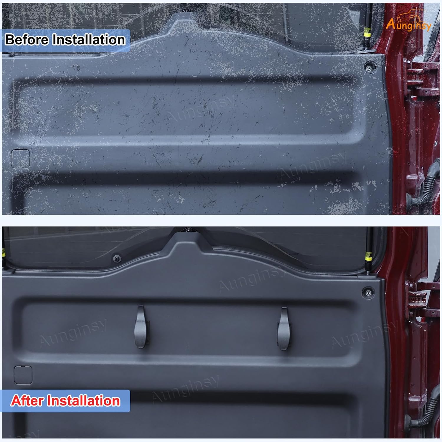 Aunginsy Car Trunk Umbrella Hook Holder Hanger Holder Clip Compatible with Toyota FJ Cruiser 2007-2021 Rear Trunk Organizer Fastener Clip Back Seat Portable Umbrella Storage Hanging Rack Accessories