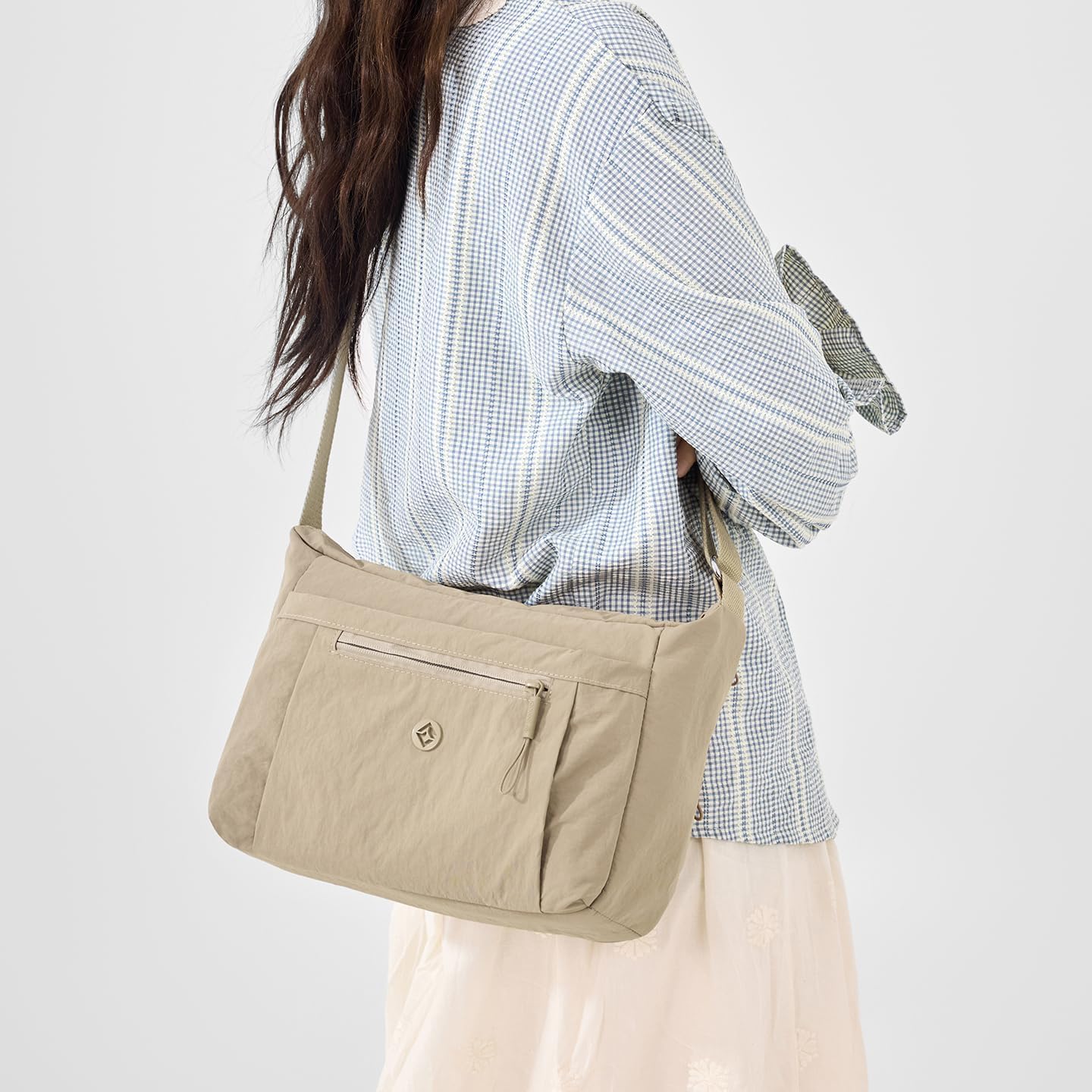 Nylon Tote Bag Crossbody Bag for Women Shoulder Purse Handbags image 2
