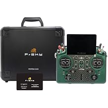 FrSky Tandem X20 PRO AW Radio Transmitter 2.4G & 900M Dual-Band, CNC Metal Shell Racing Green Edition, Built-in TD-ISRM Pro, 24 Channels RC Remote Controller with Carrying Case Green