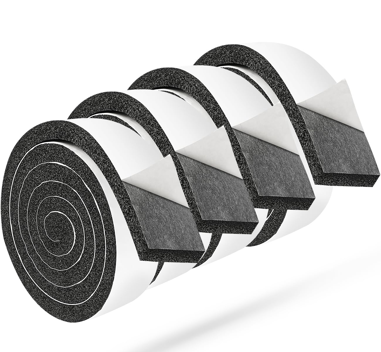 Mousse d'étanchéité pour climatiseur bloquer les courants d'air fenêtres 4 rouleaux
