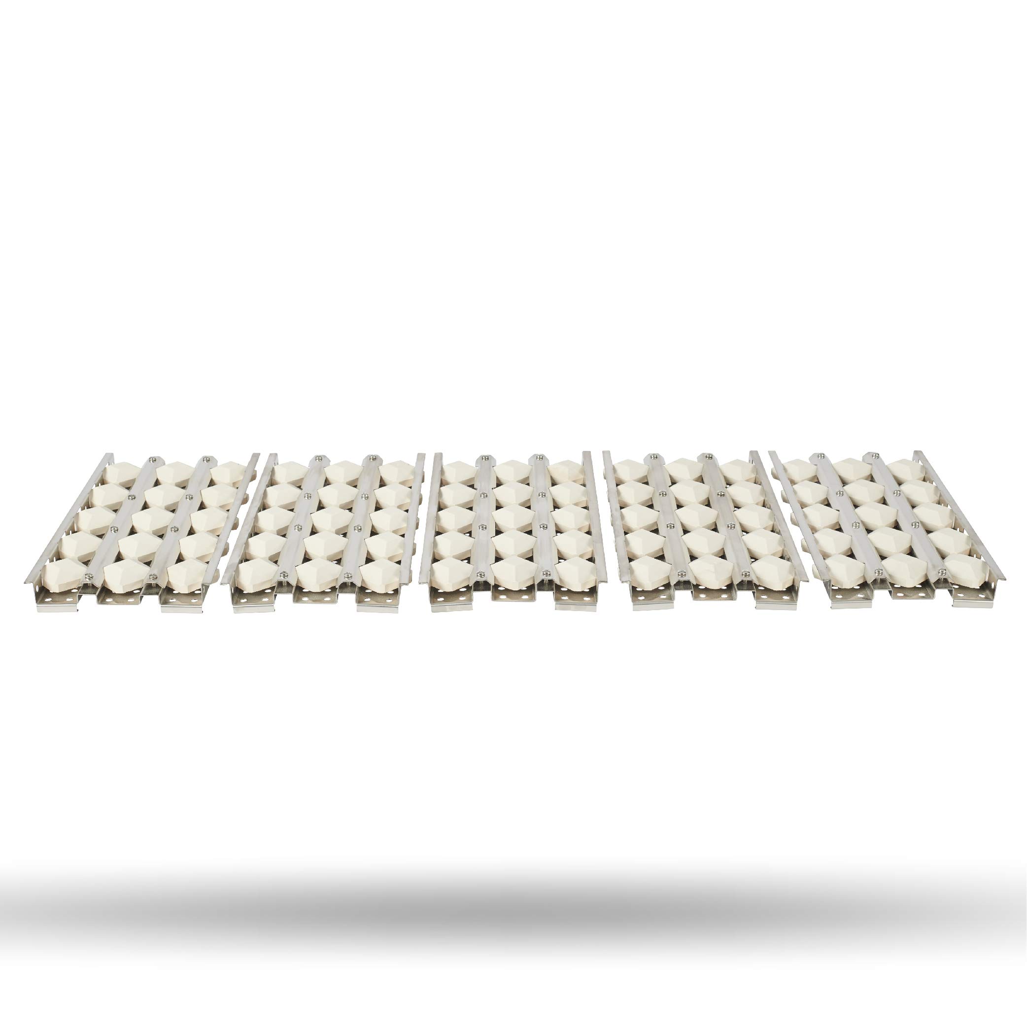 Coyote Ceramic Briquette Flame Tamer Set for C2 Model 42-Inch Grills, Set of 5 - C2BRIQ42