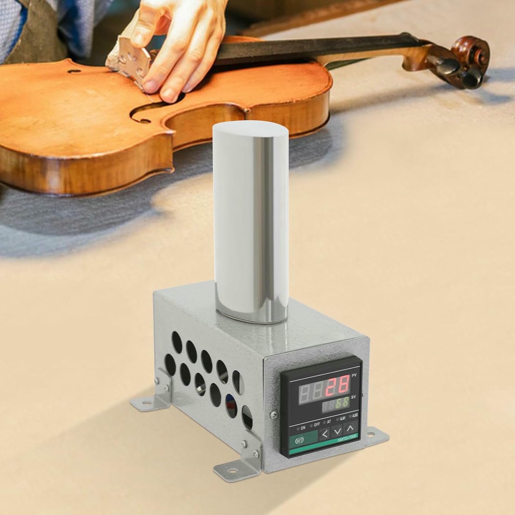 Ferro per Piegare Le Costole Laterali della Chitarra, Strumento per Piegare Le Costole Laterali del Violino per Negozi di Riparazione di Strumenti Musicali liutai
