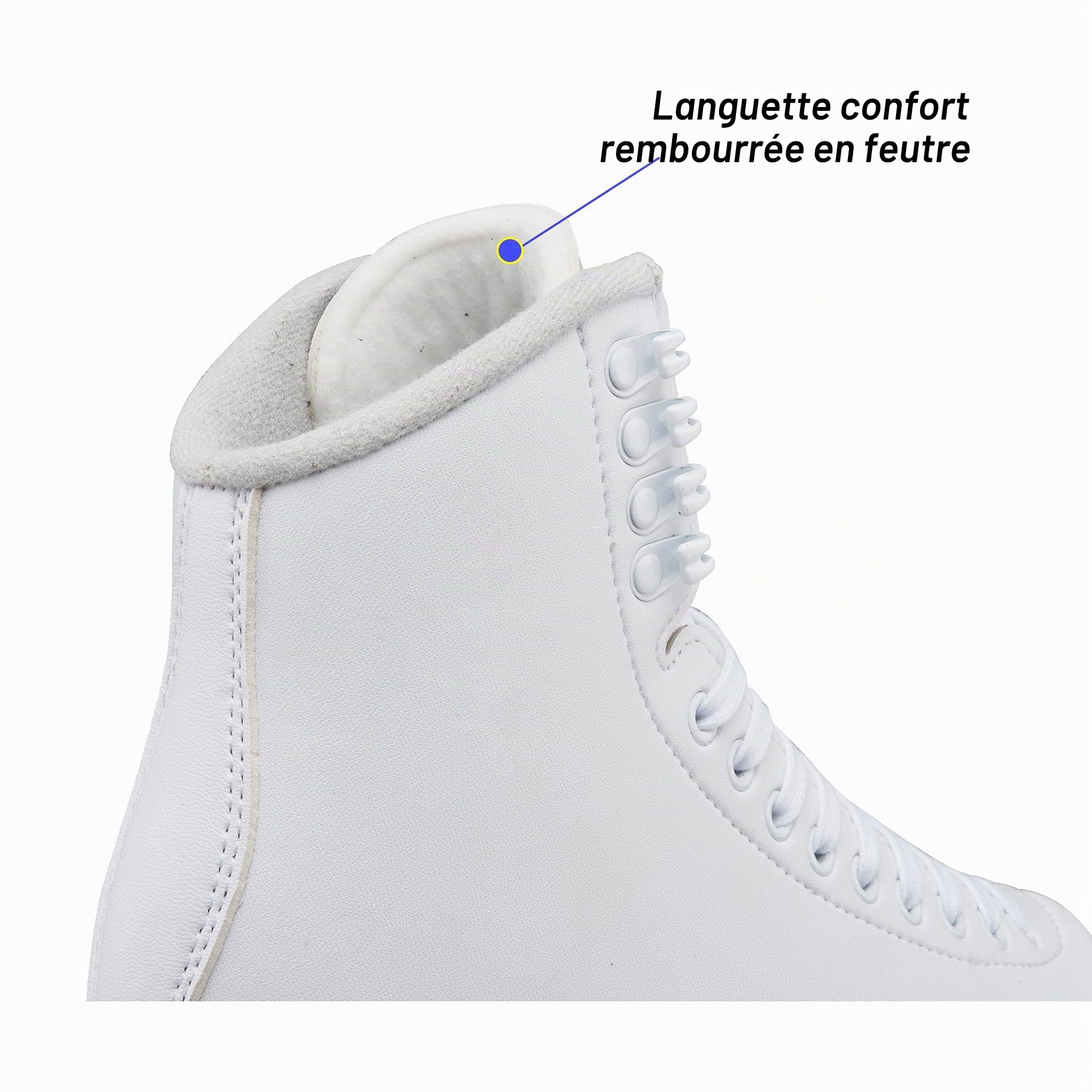 Jackson Ultima Jackson Patins à Glace Classiques pour Femmes et Filles | Patins à Glace de qualité Olympique