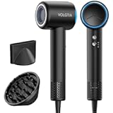 Hair Dryer with Diffuser for Curly Hair&comma; Blow Dryer&comma; 110000 RPM Professional High Speed Hairdryer with Negative Ions&comma; 1400W Blow Dryer with 6&period;5 Ft Cord Fast Drying for Women Men