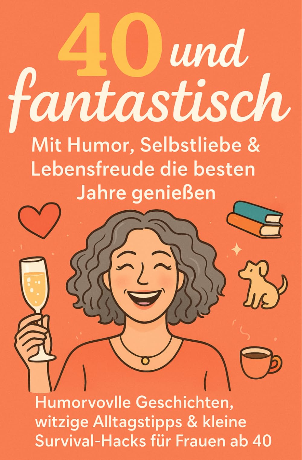 40 und fantastisch – Mit Humor, Selbstliebe und Lebensfreude die besten Jahre genießen: Humorvolle Geschichten, witzige Alltagstipps und kleine Survival-Hacks für Frauen ab 40