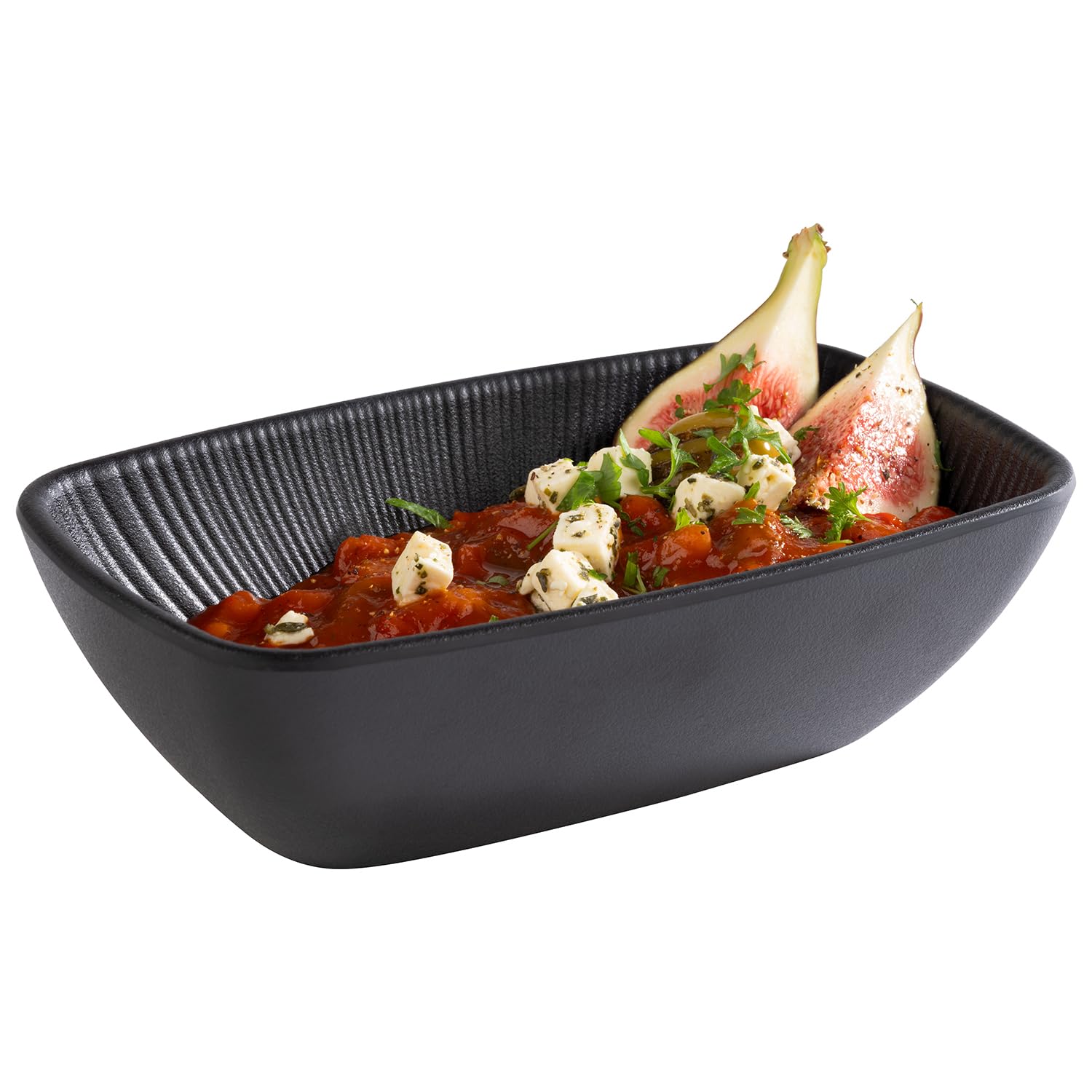 APS Nero 85278 GN 1/9 Bowl Black 17.6 x 10.8 cm Height 5.5 cm 0.35 litres
