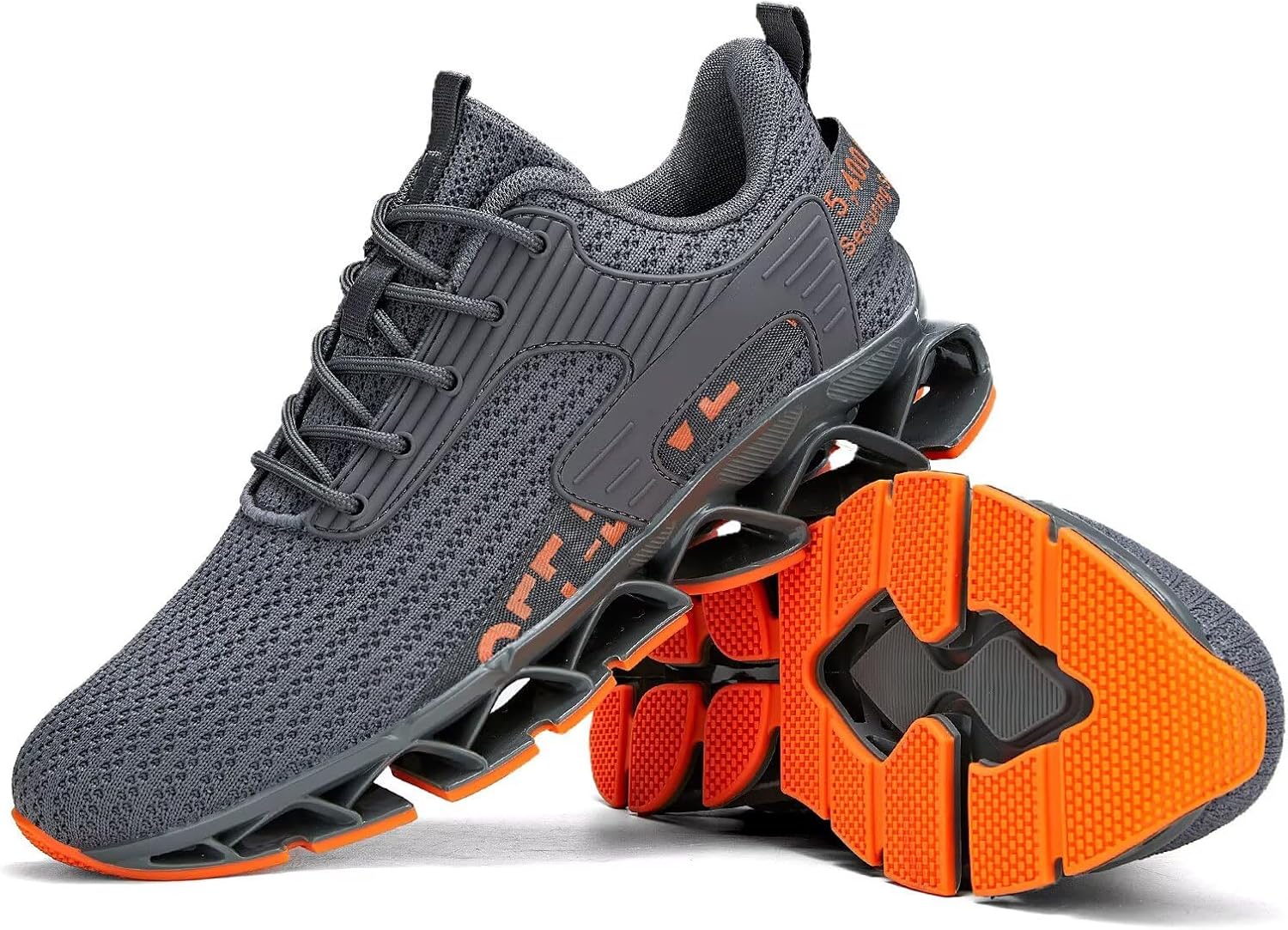 Mens Walking Running Shoes Casual Fashion Tennis Sneakers Blade Comfort Non Slip Work Athletic Sport - Image 4