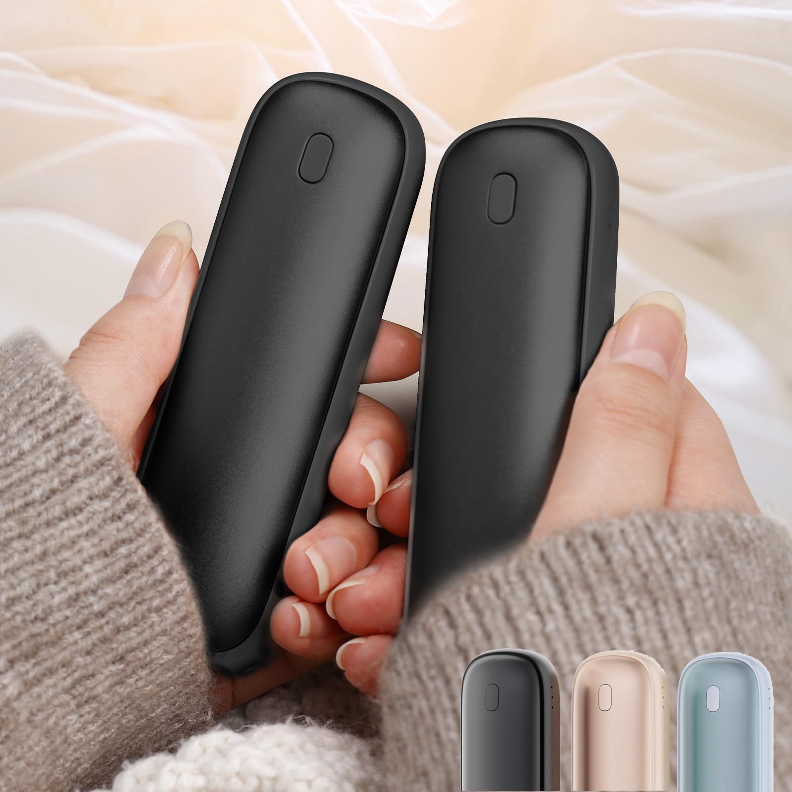 Amazon.co.jp: YUSIDO 充電式カイロ 10000mAh大容量 1台2役 モバイル