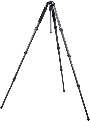 Miniatura 2 de SLIK Pro 824 CF - Trípode de fibra de carbono de 4 secciones, color negro