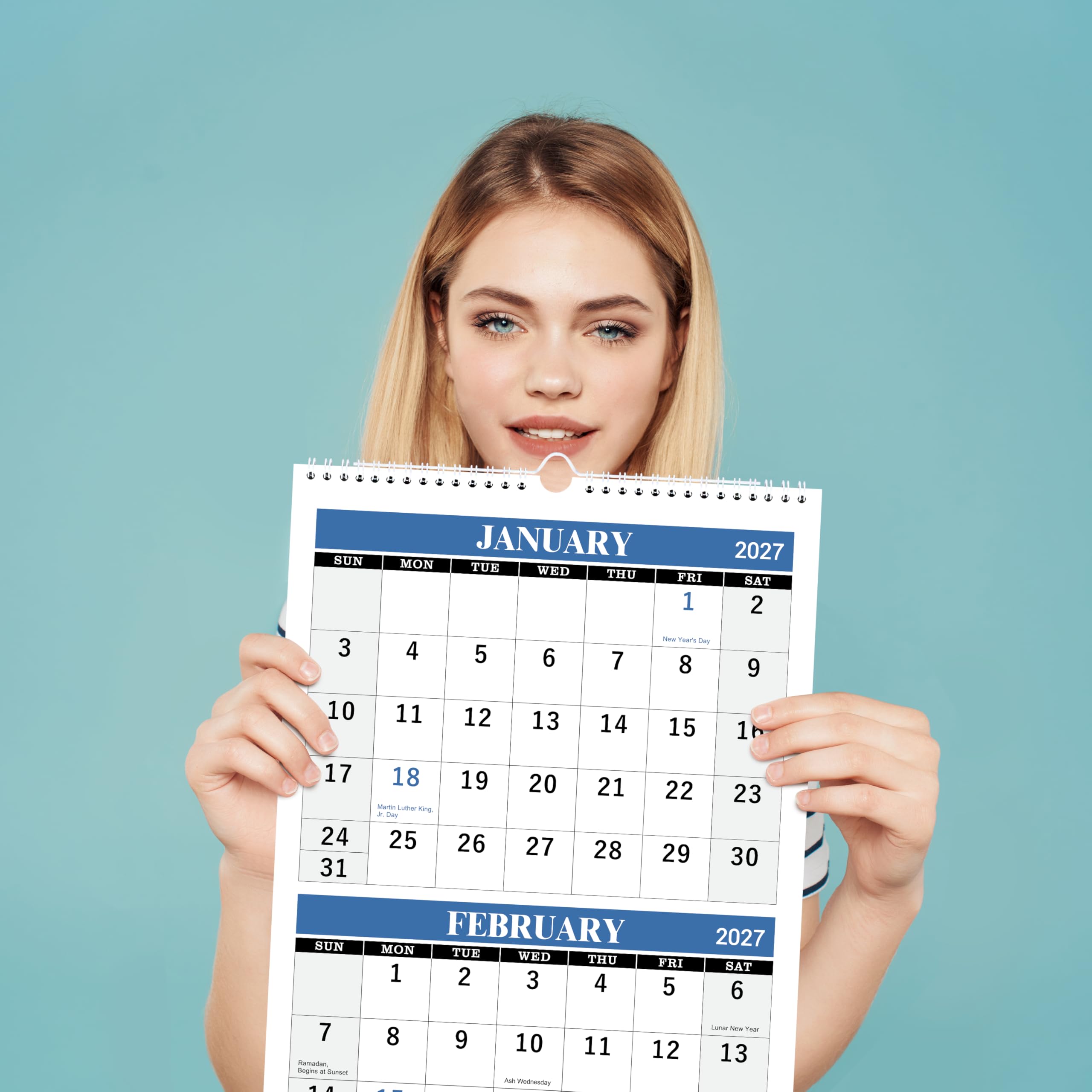 Amazon.com: Wall Calendar 2027-3-Month Wall Calendar Display