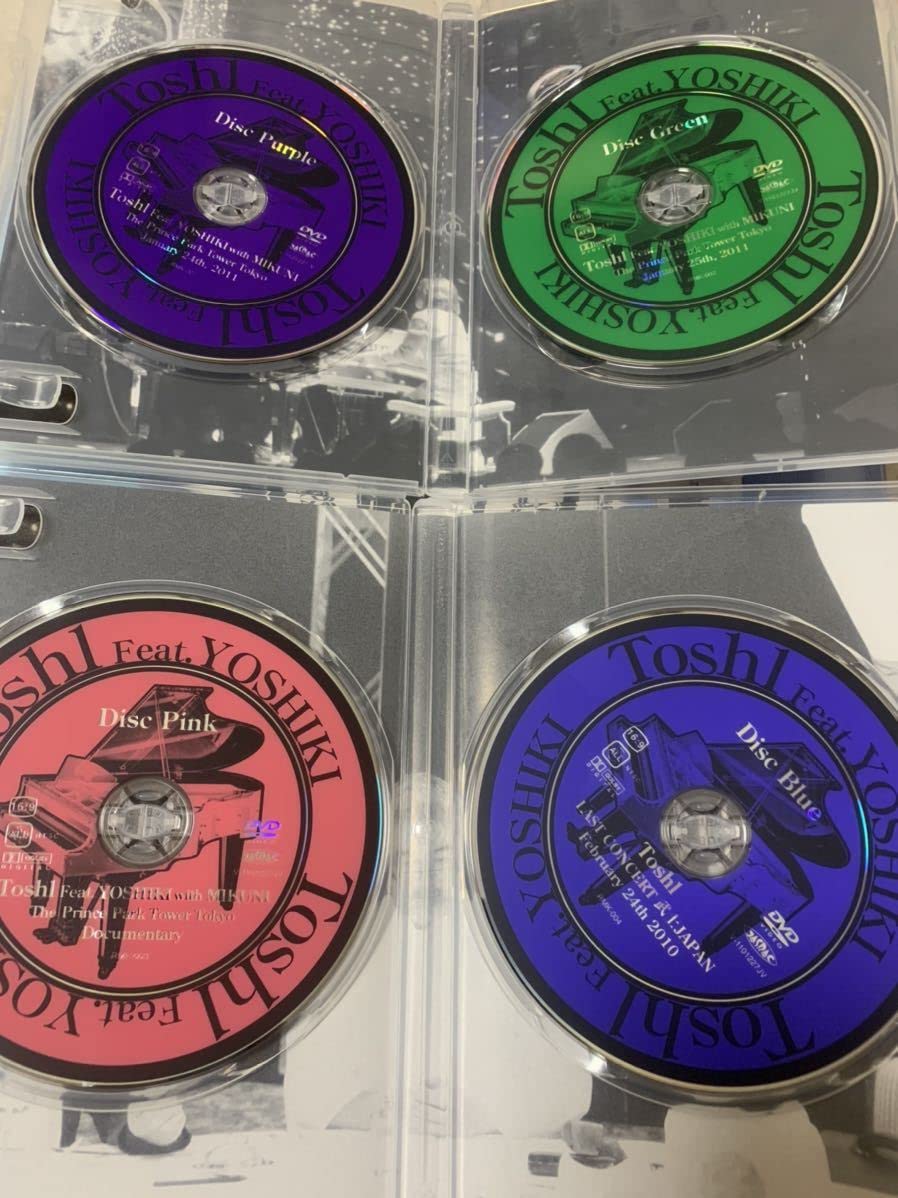 Amazon.co.jp: 美品 Toshi Feat. YOSHIKI with MIKUNI Special DVD BOX  