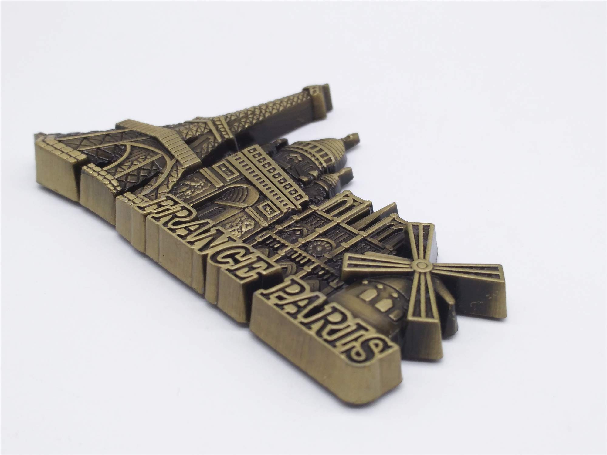 Magnete Da Frigo 3D Parigi - Souvenir Turistico, Decorazione Per Cucina