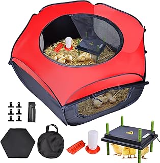Chicken Brooder Box for Chick Starter Kit - 10 * 12inch Brooder Heating ...