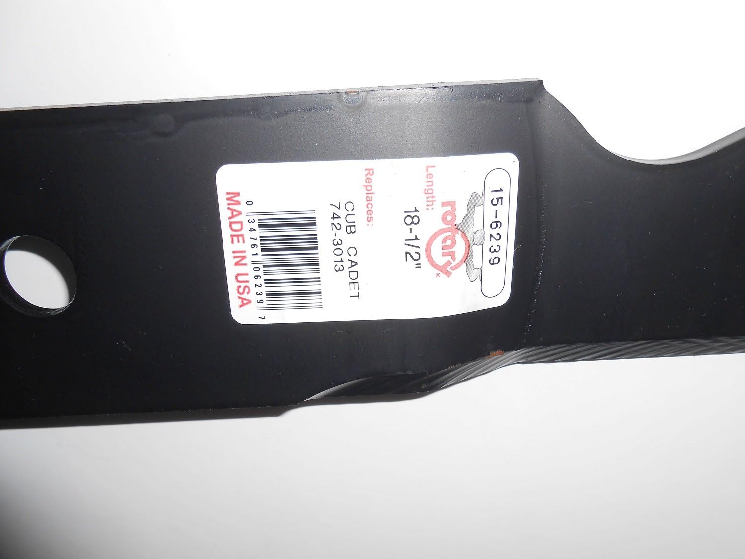 Rotary Set of 6, Made in USA Blades - Compatible with: Cub Cadet 759-3820, 742-3013 Blades, 54" Decks