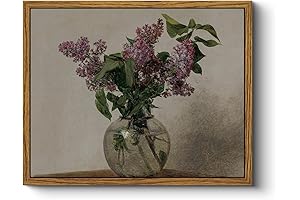 Life in Lilac: HUARCEY Vintage Framed Canvas Wall Art