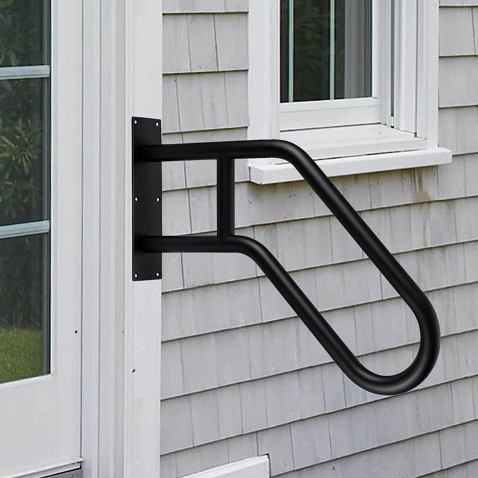 FKXSXAZ Grab Bars for Elderly,Wall Handrail Outdoor Steps Hand Rails Indoor 1-3 Stairs Railing the Elderly, Kids, Disabled,Pregnant Wome