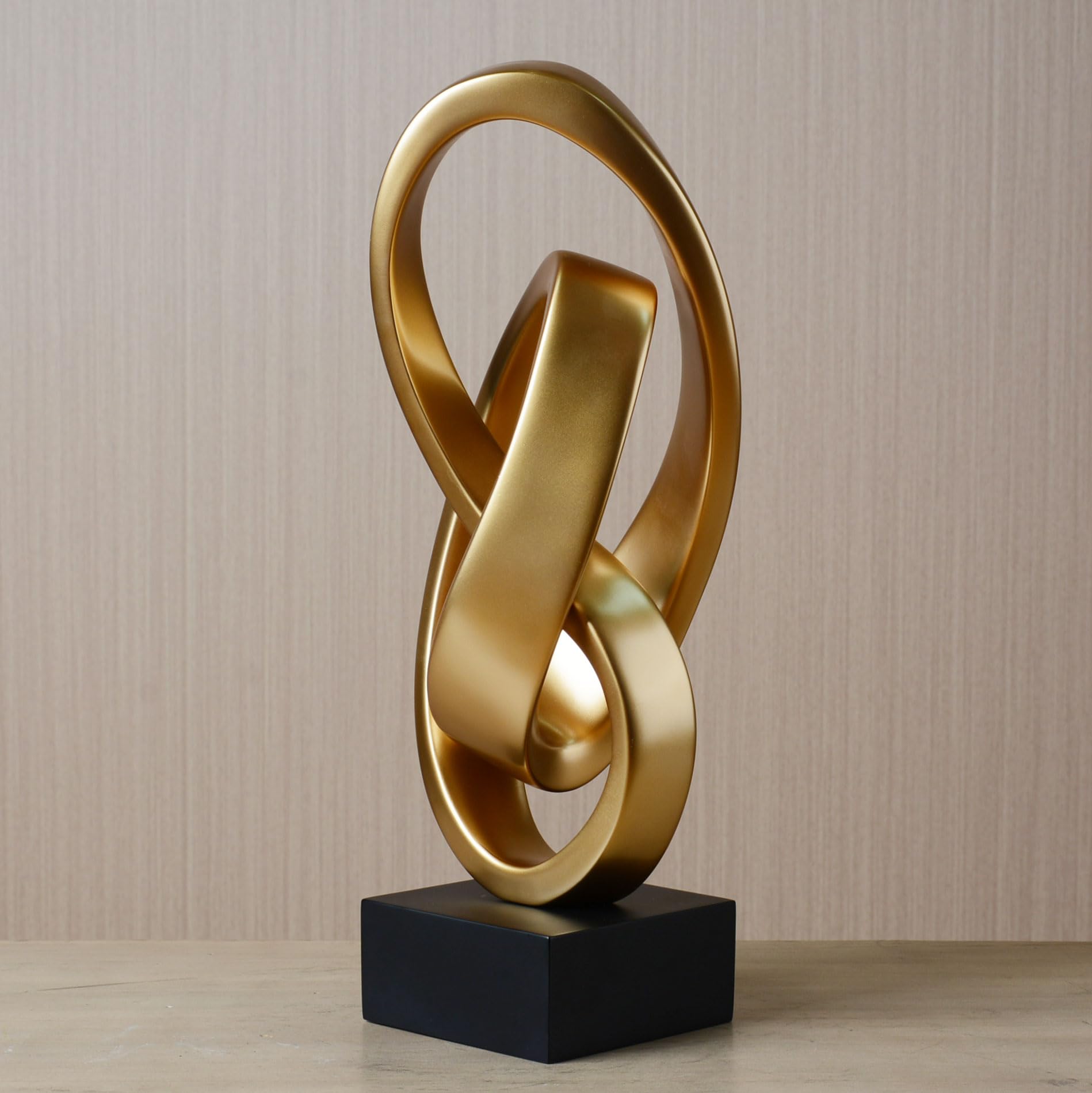 HAUCOZE Modern Skulptur Deko Abstrakte Statue Ornament Heim Dekoration 43cm