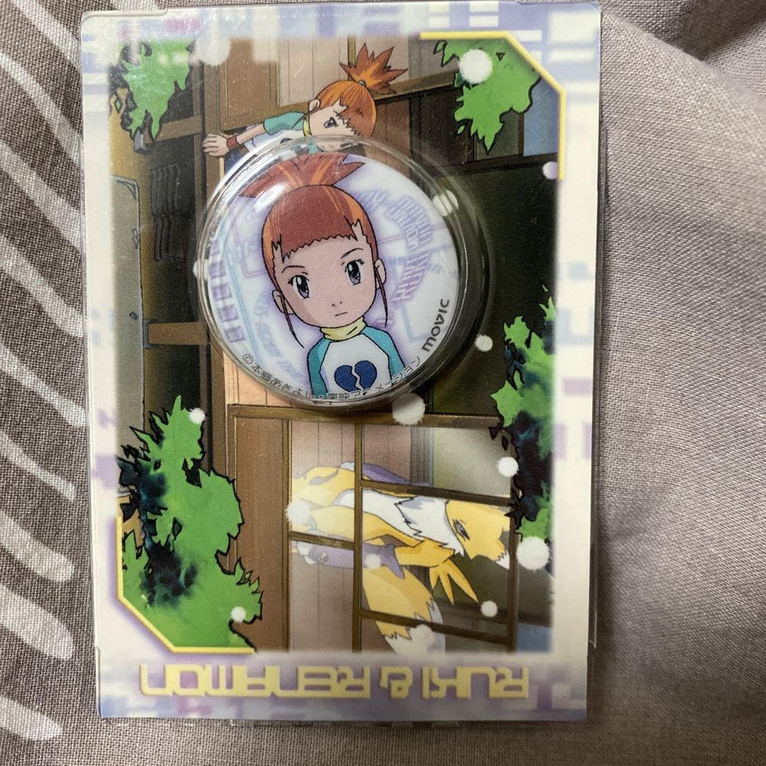 Amazon.co.jp: デジモン デジモンテイマーズ 牧野留姫 缶バッジ : ホビー