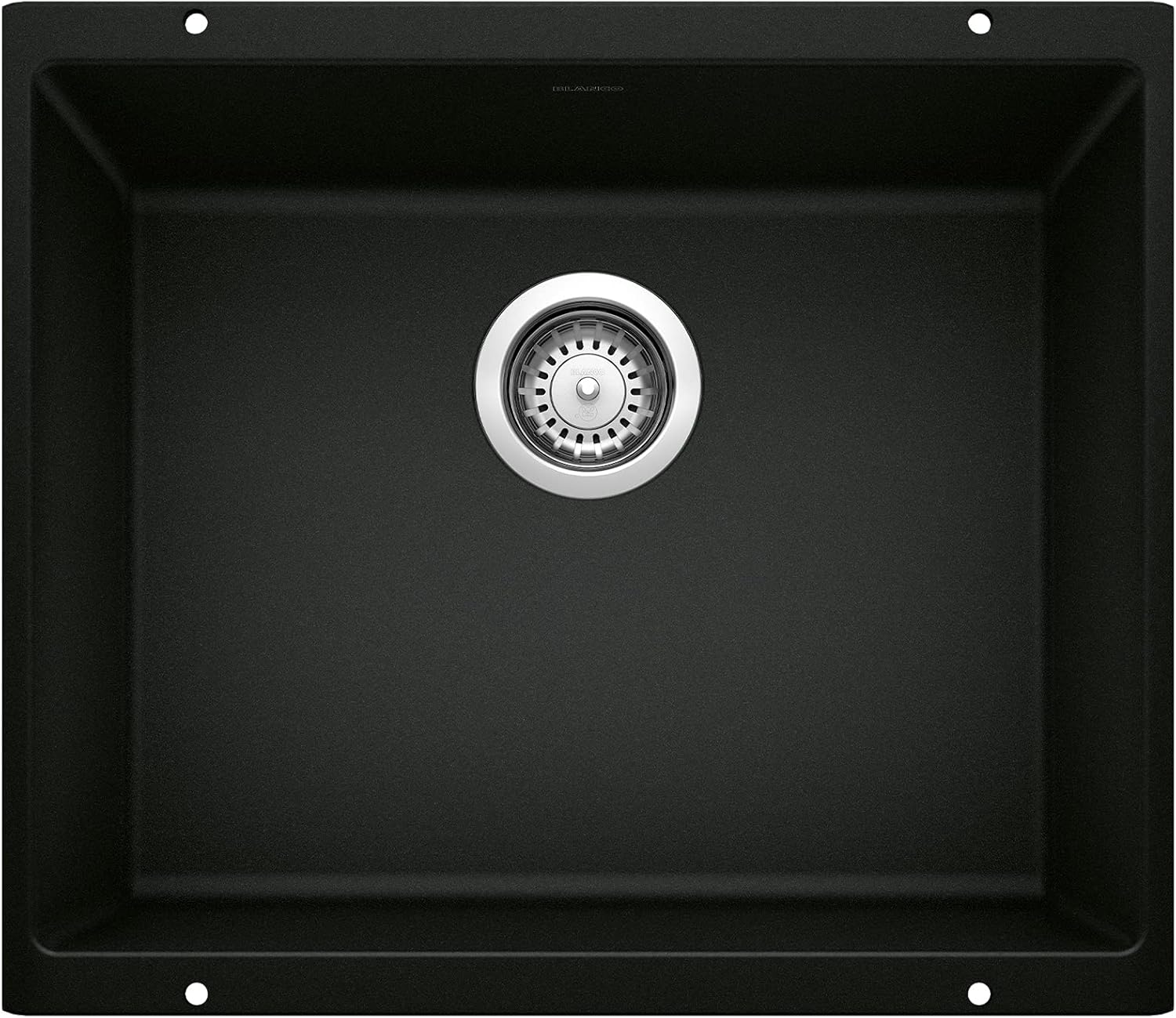 BLANCO 442933 Precis 21" Kitchen Sink, Coal Black