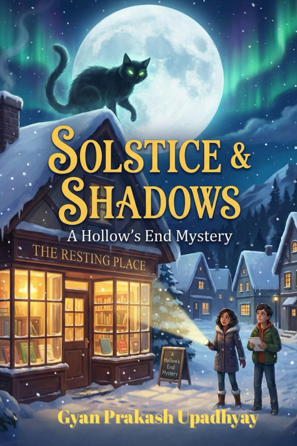 Solstice & Shadows: A Cozy Ghost Mystery (The Hollow’s End Mysteries Book 7)
