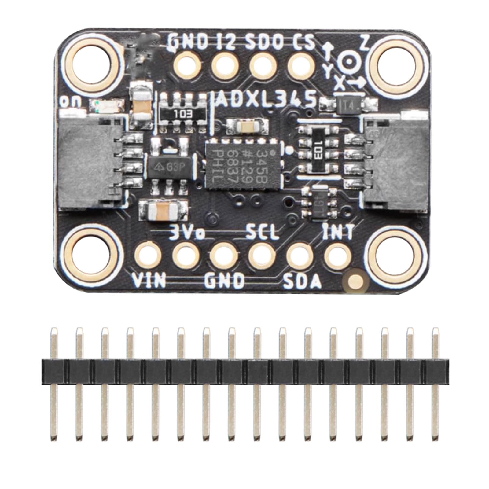 IY99 ADXL345 Mouvement numérique à 3 Axes réglable ± 16 g Conversion intégrée