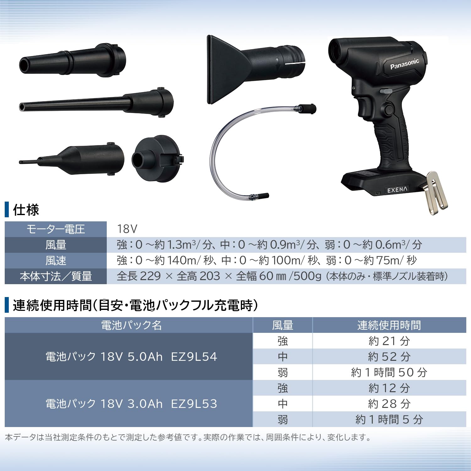 Amazon.co.jp: パナソニック(Panasonic) 充電エアダスタ―用 チューブ