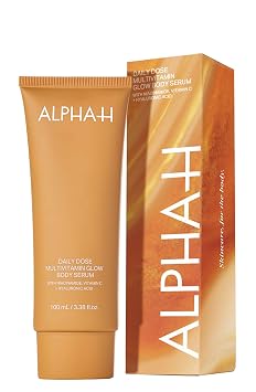 Alpha-H Daily Dose Multi-Vitamin Body Serum - Brightens and Smooths Skin with 5% Niacinamide - Lightweight Fast Absorbing Hydration 150 ml