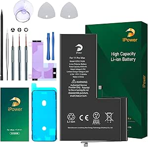For iPhone 11Pro Max バッテリー 互換 大容量 4500mAh 13%増量 3.79V
