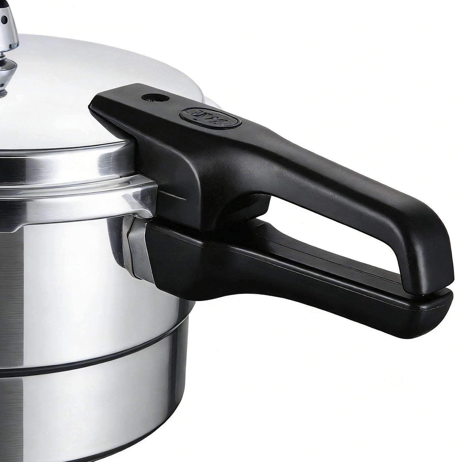 Pentola a pressione grande: pentola multiuso, tecnologia vapore istantaneo, meccanismo di chiusura di sicurezza portatile del coperchio | Distribuzione rapida del calore con maniglie che mantengono il